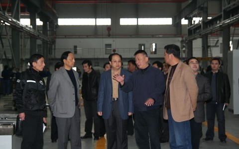 杭州(zhou)市臨安市(shi)領導來公(gong)司調研