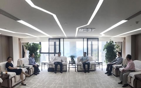 杭州市“三會(huì)”常務副會長(zhǎng)兼秘書長李(li)強煜一行走(zǒu)訪杭機